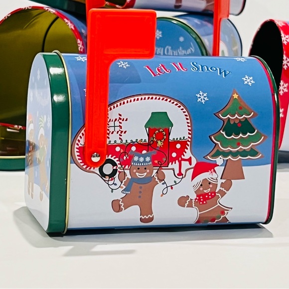 ALWAYS ENABLE UPON REQUEST Letters Santa Tabletop Mailbox “Let it Snow”Christmas - Picture 13 of 13